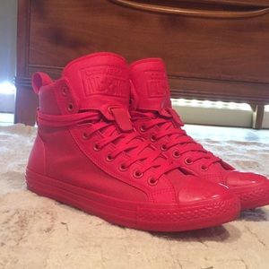 Red converse
